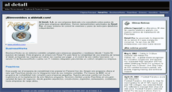 Desktop Screenshot of aldetall.com