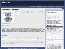Tablet Screenshot of aldetall.com